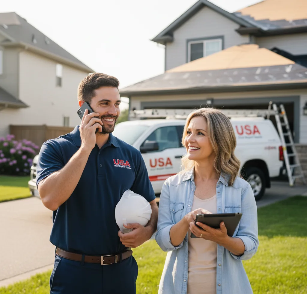 USA Roof Repair Experts customer support in Danvers